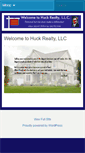 Mobile Screenshot of huckrealty.com